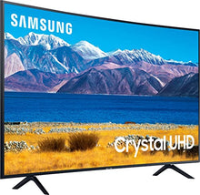 Load image into Gallery viewer, Samsung UN55TU8300FXZA 55 inch HDR 4K UHD Smart Curved TV Bundle with 1 YR CPS Enhanced Protection Pack