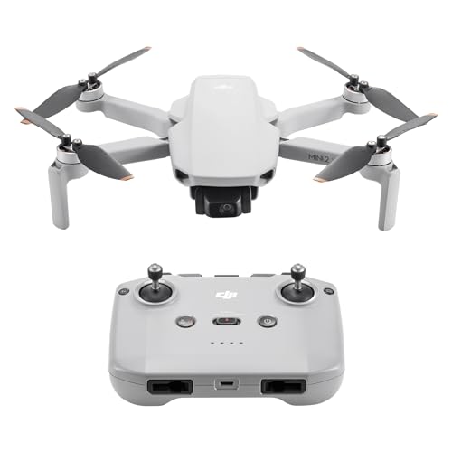 DJI Mini 2 SE, Lightweight Mini Drone with QHD Video, 10km Max Video Transmission, 31-Min Flight Time, Under 249 g, Auto Return to Home, 3-Axis Gimbal Drone with EIS, Drone with Camera for Beginners