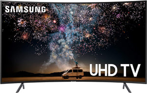 Samsung UN55RU7300FXZA Curved 55-Inch 4K UHD 7 Series Ultra HD Smart TV with HDR and Alexa Compatibility (2019 Model)
