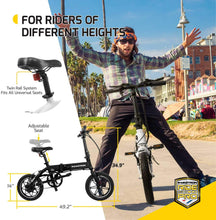 Load image into Gallery viewer, SWAGCYCLE EB5 Plus Folding Electric Bike
